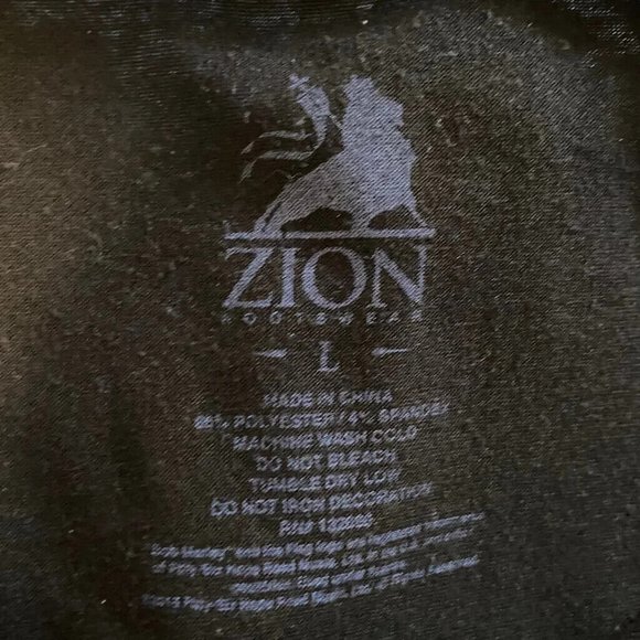 Zion Rootswear Bob Marley T-Shirt Size Large - Picture 5 of 5